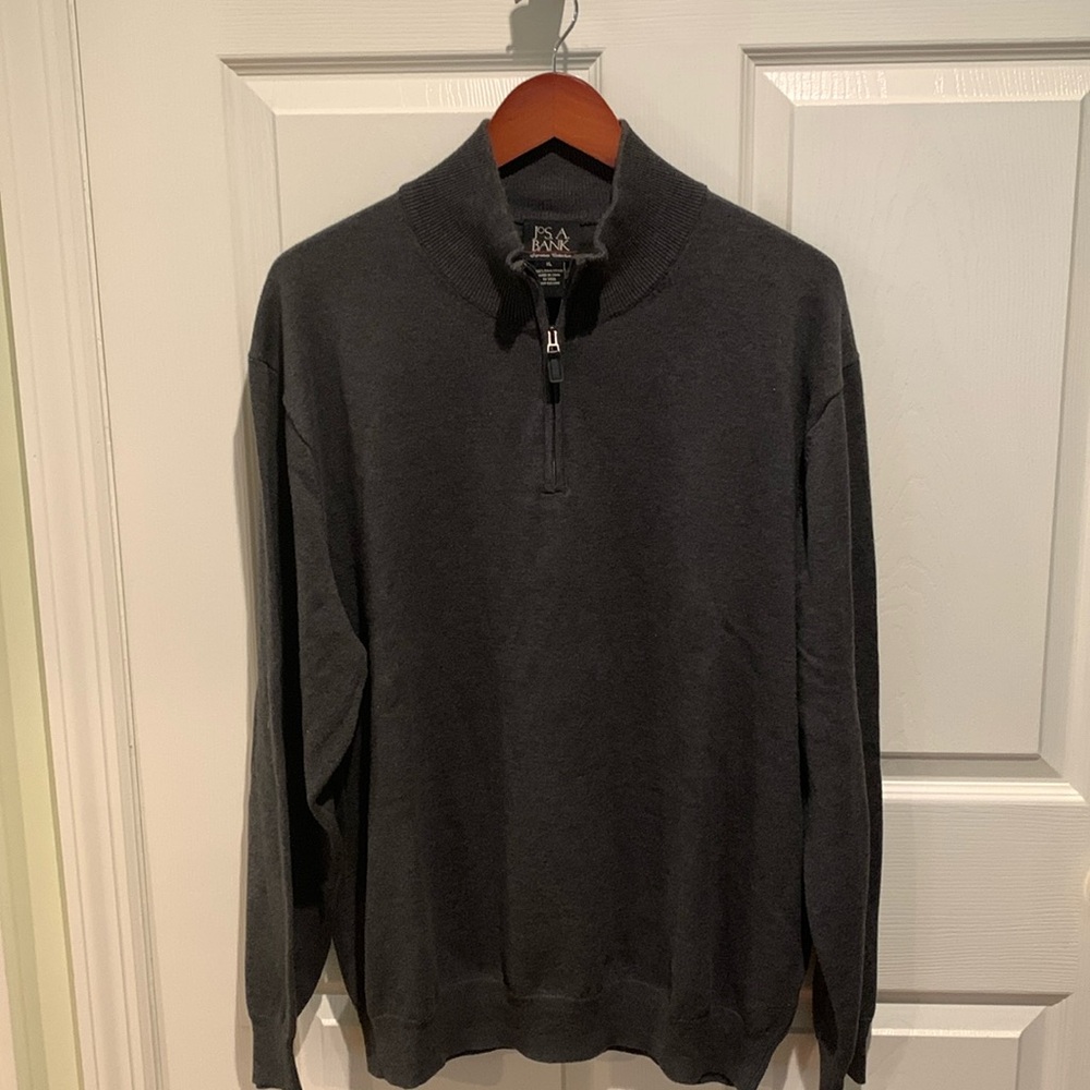 Joseph Banks mens 1/2 zip Pima Cotton pullover